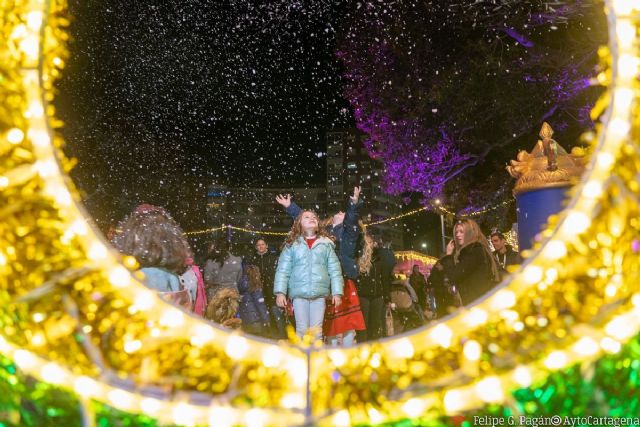 La Plaza de España abre su espacio navideño ´Cartagena Sueña en Navidad´ - 1, Foto 1