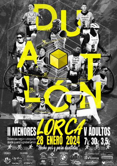 El V Duatlón Ciudad de Lorca y el II de menores congrega el domingo 28 de enero a clubes de la Región y zonas limítrofes - 3, Foto 3