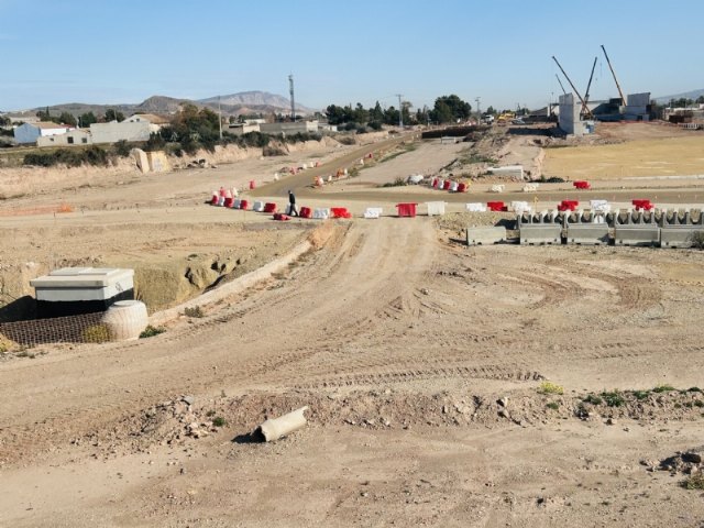 El Ministerio de Transportes y Movilidad Sostenible licita las obras para el montaje de la vía de la Alta Velocidad en el tramo entre Murcia y Lorca, Foto 1