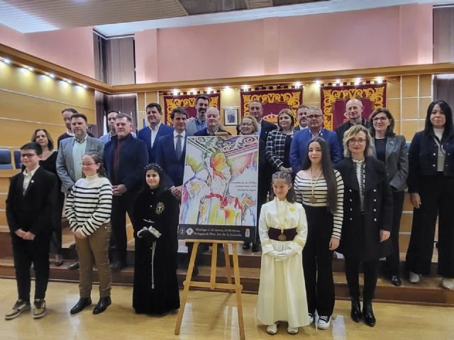 El Cabildo Superior de Cofradías y el Ayuntamiento de Molina de Segura presentan el cartel de la Procesión de los Niños, la primera en desfilar en la Semana Santa molinense - 2, Foto 2