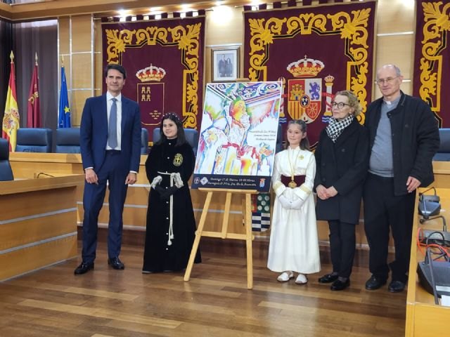 El Cabildo Superior de Cofradías y el Ayuntamiento de Molina de Segura presentan el cartel de la Procesión de los Niños, la primera en desfilar en la Semana Santa molinense - 3, Foto 3