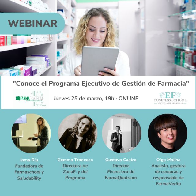 La Escuela de Finanzas Business School de A Coruña presenta un Programa Ejecutivo sobre Gestión de Farmacias - 1, Foto 1