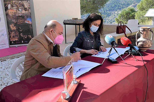 Lucas pide a Cristina Sánchez apoyo de la Comunidad ante la concurrencia de Cieza a las ayudas del Ministerio de Turismo - 1, Foto 1