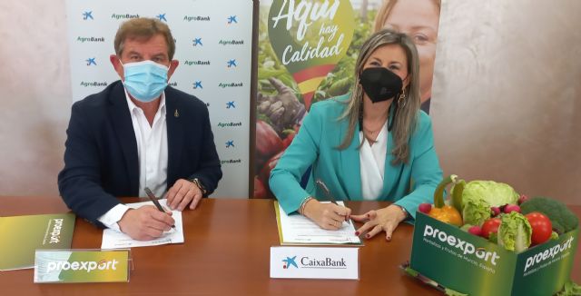 CaixaBank acuerda con Proexport y sus asociadas una oferta de servicios y productos financieros adaptados al sector de frutas y hortalizas de la Región de Murcia - 1, Foto 1