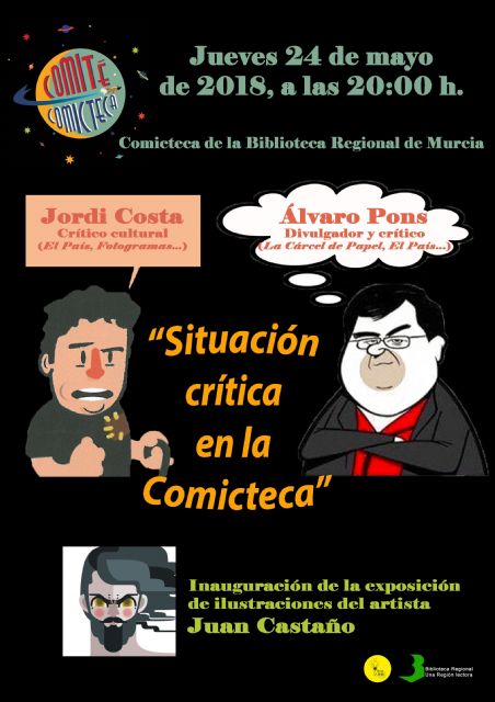 Los críticos Jordi Costa y Álvaro Pons protagonizan un nuevo encuentro en la Comicteca de la Biblioteca Regional - 1, Foto 1