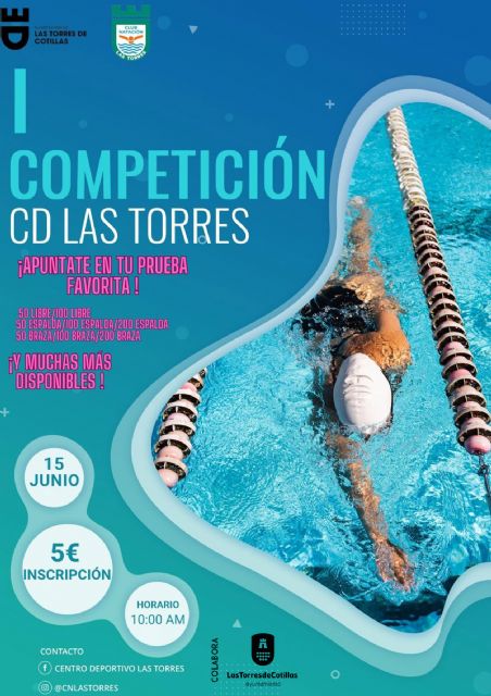 El CD Las Torres organiza su primera competición de natación - 1, Foto 1