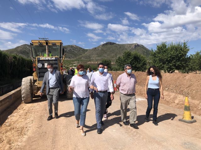 La Comunidad invierte más de un millón de euros en acondicionar y mejorar la seguridad de cuatro vías rurales de Jumilla - 1, Foto 1