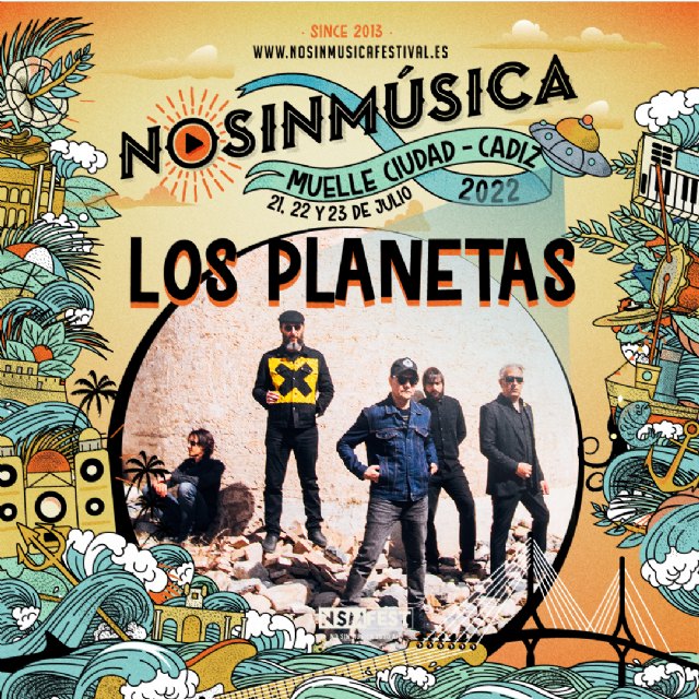 LOS PLANETAS, cierre perfecto para el Festival NOSINMÚSICA - 1, Foto 1