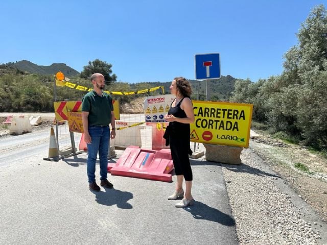 La nefasta gestión del Gobierno regional con la complicidad de Fulgencio Gil hace que la carretera que conecta Lorca con Aguaderas, Campo López y Morata acumule más de cuatro meses con retraso - 1, Foto 1