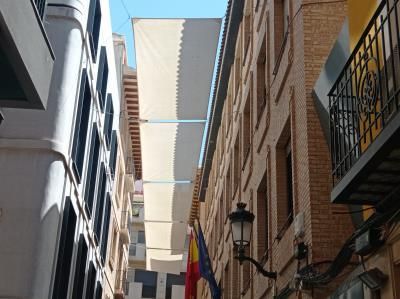 El lunes comienza la instalación de toldos en las calles de Murcia para combatir el calor - 1, Foto 1