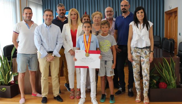 Lorquí reconoce los éxitos deportivos de la campeona nacional de taekwondo Elena Ruiz Reyes - 1, Foto 1