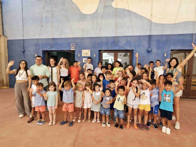 Más de 50 familias participan este verano en el servicio para la conciliación 'Colegio Abierto', puesto en marcha por el Ayuntamiento de Caravaca - 2, Foto 2