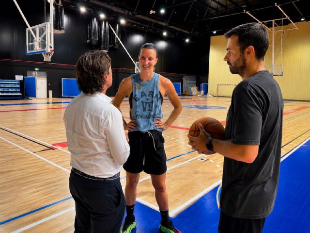 Laura Gil prepara en el CAR Región de Murcia el inicio de la temporada y la primera edición de la Women Basketball Academy Laura Gil prepara en el CAR Región de Murcia el inicio de la temporada y la primera edición de la Women Basketball Academy