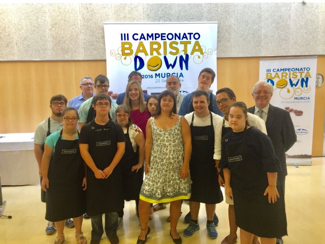 El Centro de Cualificación Turística (CCT) acogió hoy el III Campeonato Barista Down Murcia - 2, Foto 2