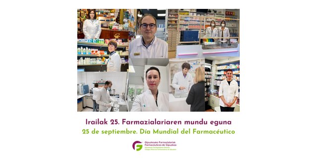 Los farmacéuticos guipuzcoanos conmemoran su Día Mundial reivindicando su papel asistencial - 1, Foto 1