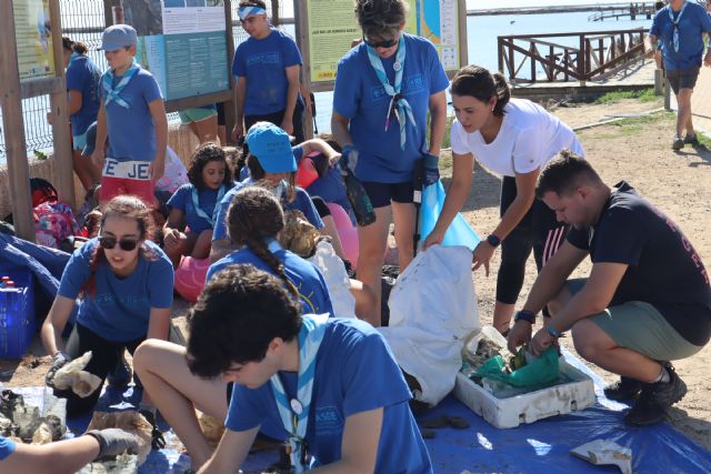 Grupo Scout Hipocampo 503, inicio de la Ronda Solar 2023-24 con una recogida de residuos - 1, Foto 1