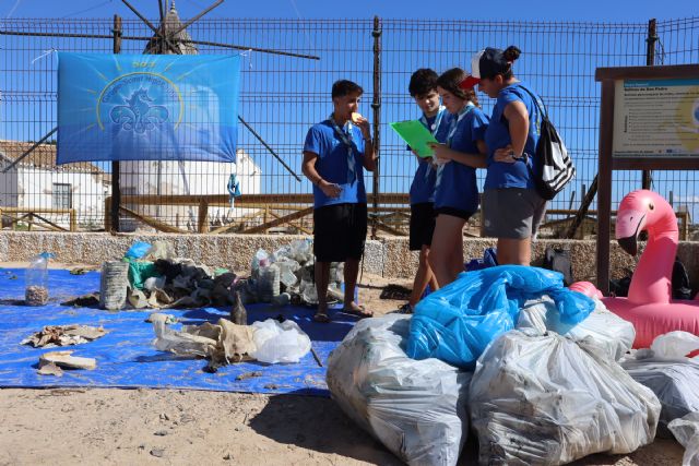 Grupo Scout Hipocampo 503, inicio de la Ronda Solar 2023-24 con una recogida de residuos - 3, Foto 3