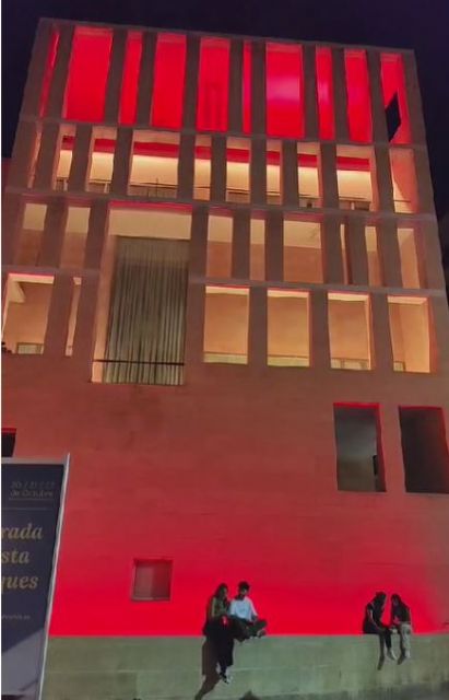 Murcia se ilumina con los colores de la bandera de España para acoger el encuentro ministerial europeo - 1, Foto 1