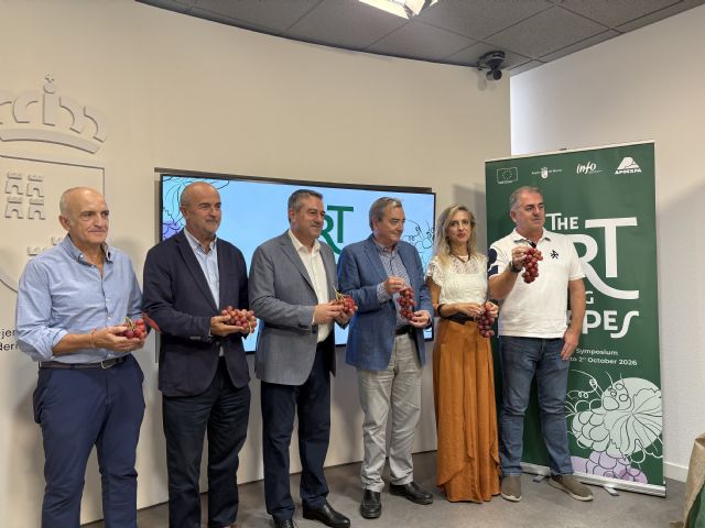 Murcia acoge la próxima semana el XI Simposio Internacional sobre la Uva de Mesa Murcia acoge la próxima semana el XI Simposio Internacional sobre la Uva de Mesa