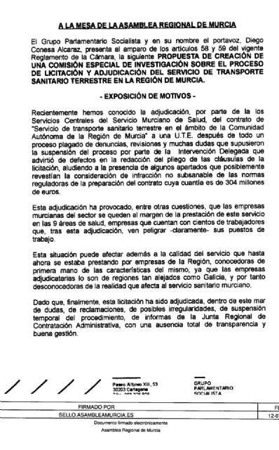 Gloria Alarcón: Ciudadanos vuelve a traicionar sus principios de regeneración al votar en contra de la comisión de investigación del contrato de ambulancias - 1, Foto 1