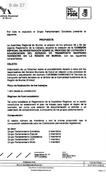 Gloria Alarcón: Ciudadanos vuelve a traicionar sus principios de regeneración al votar en contra de la comisión de investigación del contrato de ambulancias - 2, Foto 2