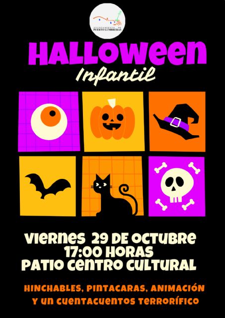 El Ayuntamiento de Puerto Lumbreras organiza el próximo viernes actividades para los niños con motivo de la popular fiesta de Halloween - 1, Foto 1