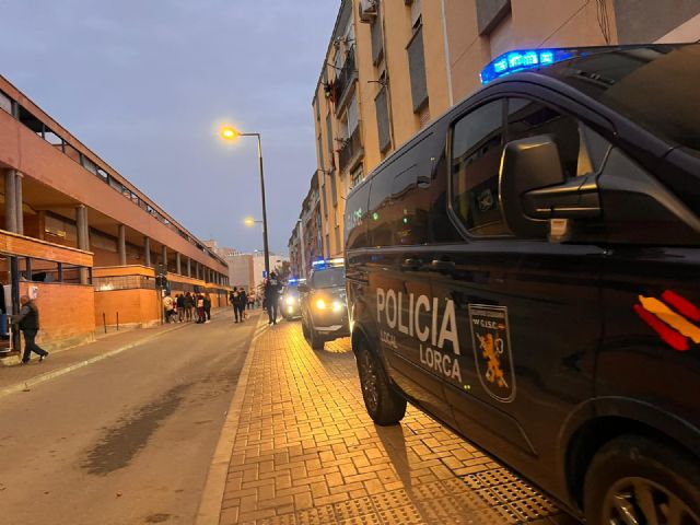 Un dispositivo especial de seguridad de la Policía Local de Lorca vigila el barrio de San Diego - 2, Foto 2