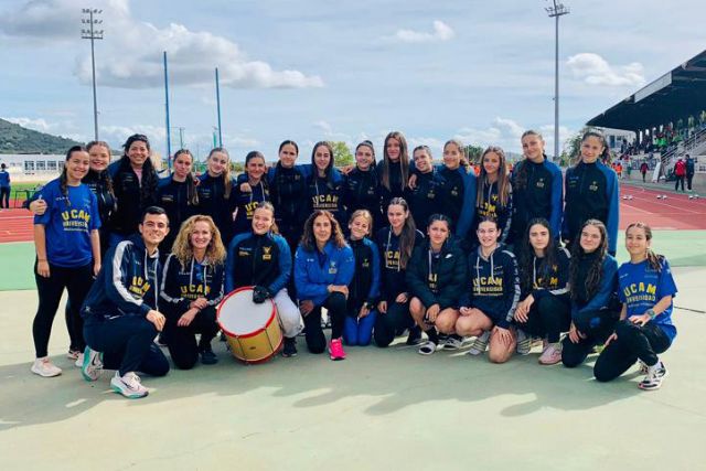 Las chicas Sub16 del UCAM Atletismo Cartagena segundas en la final B1 y 12ª de España en el Campeonato de España de Clubes Sub16 - 1, Foto 1