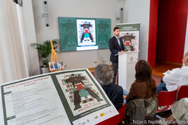 Cartagena celebra el Día de la Biblioteca Escolar con autores de libros y talleres de ilustración en colegios e institutos - 1, Foto 1