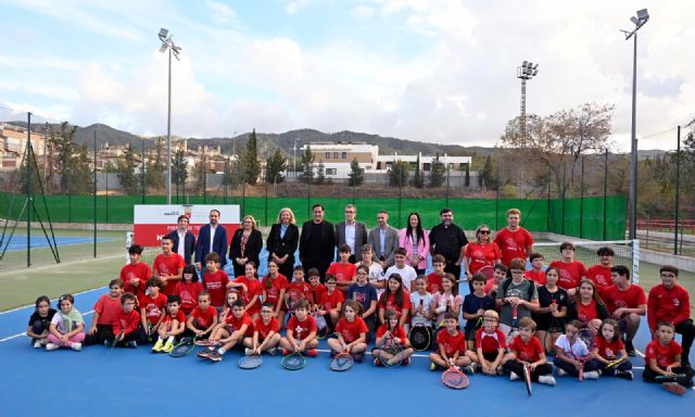 Nico Almagro da nombre a las nuevas pistas de tenis de La Alberca - 1, Foto 1