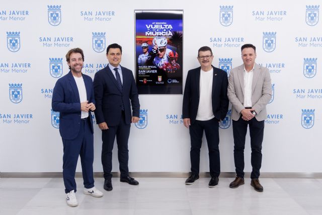 San Javier acogerá la salida de la Vuelta Ciclista a la Región de Murcia Costa Cálida 2027 San Javier acogerá la salida de la Vuelta Ciclista a la Región de Murcia Costa Cálida 2027