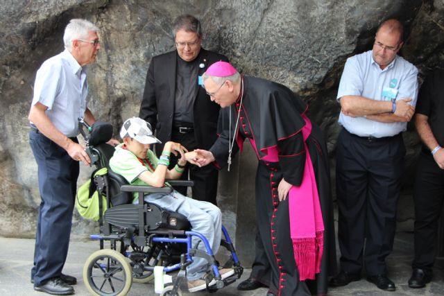 Mons. Lorca, Hospitalario de Honor por su “cercanía y compromiso” con la Hospitalidad de Lourdes - 1, Foto 1