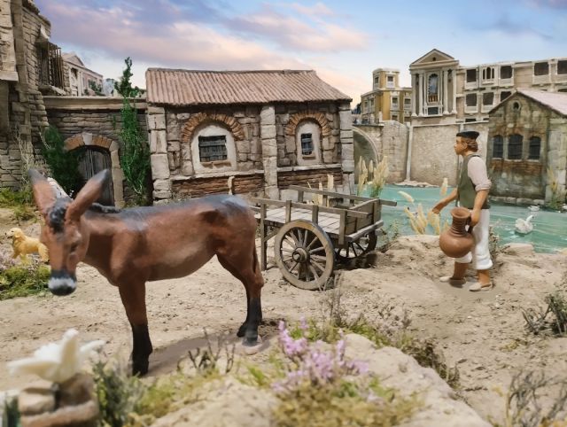 Atalayas inaugura un Belén Huertano realizado por artesanos - 1, Foto 1