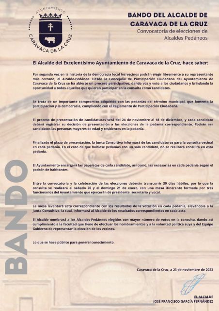 El alcalde convoca la segunda consulta ciudadana para la elección de los alcaldes pedáneos - 2, Foto 2