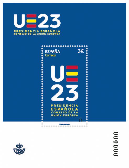 El Ministerio de Exteriores y Correos presentan el sello dedicado a la Presidencia española del Consejo de la UE - 1, Foto 1