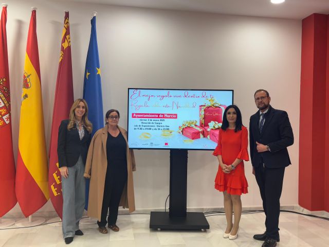 El Ayuntamiento de Murcia se suma a una nueva forma de dar vida a través de la Jornada de Hemodonación - 1, Foto 1