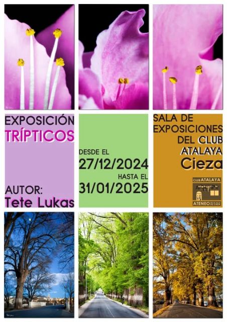 Trípticos, exposición fotográfica de Tete Lukas en el Club Atalaya - 1, Foto 1