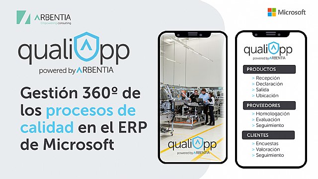 ARBENTIA crea qualiApp, una aplicación en la nube para la gestión 360° de los procesos de calidad - 1, Foto 1