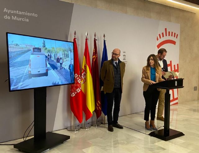 Algezares y Santo Ángel estrenarán conexión peatonal con la construcción de una acera en la avenida de La Alberca - 1, Foto 1