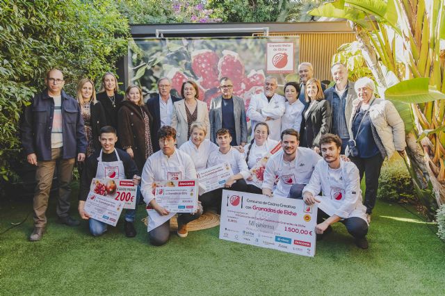 Un plato de granada mollar de Elche, su dashi y trucha del pirineo grana el concurso de Cocina Creativa con Granadas de Elche - 2, Foto 2