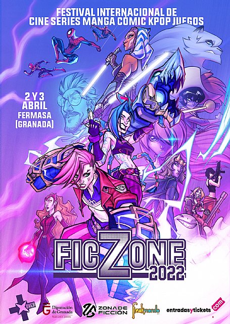 Ficzone, el gran encuentro del Sur de España del cómic, la animación y los videojuegos, celebrará en abril su 10º Aniversario - 1, Foto 1