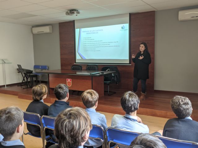 Hydroponic Systems instruye a los alumnos del colegio Monteagudo-Nelva en los beneficios de cultivar sin suelo - 1, Foto 1