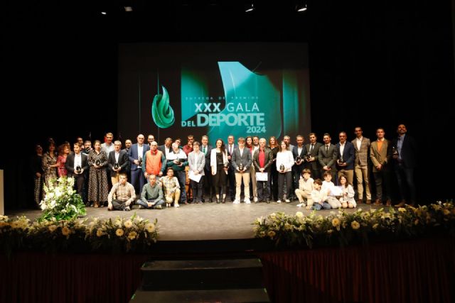 Lorca festeja en la 30ª Gala del Deporte la buena salud del deporte local y las hazañas de sus deportistas en 2023 - 1, Foto 1