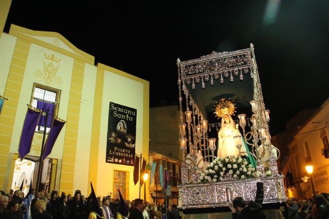 El Nazareno protagonizó la noche de Miércoles Santo en Puerto Lumbreras 2016 - 2, Foto 2