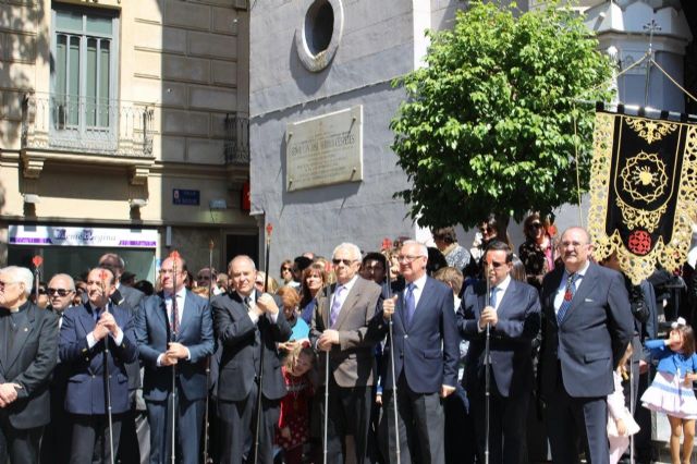 El presidente de la Comunidad asiste al encuentro del Santísimo Cristo de la Buena Muerte con la Santísima Virgen de la Soledad - 1, Foto 1