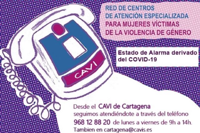 La Concejalía de Igualdad recuerda que el CAVI continúa atendiendo a las víctimas de violencia de género - 1, Foto 1