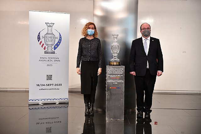 La Solheim Cup, recibida por Meritxell Batet y Miquel Iceta en el Congreso de los Diputados - 1, Foto 1