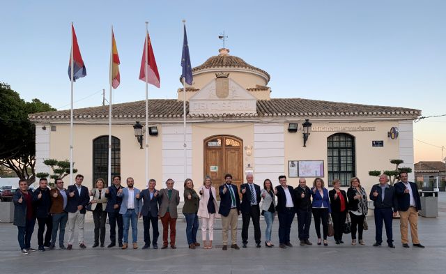 López Miras visita Torre Pacheco y clausura un encuentro con afiliados en el municipio - 1, Foto 1