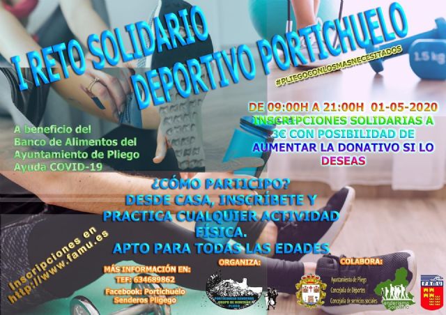 I Reto Deportivo Solidario Portichuelo Senderos Pliego - 1, Foto 1