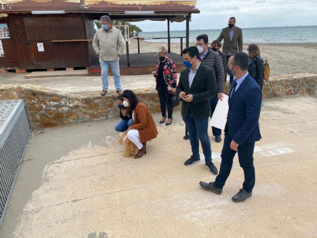 Luengo: El Gobierno de López Miras responde con hechos para proteger el Mar Menor y la seguridad de los vecinos de Los Alcázares, frente a la inacción de Pedro Sánchez - 3, Foto 3